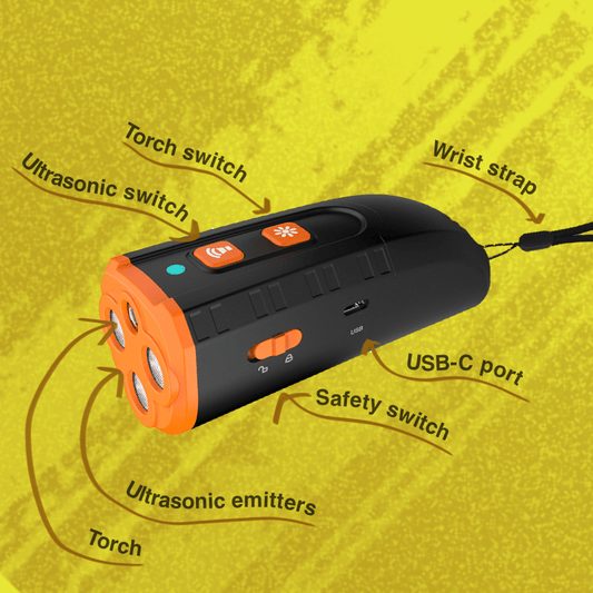 LumiPaws™ Ultrasonic Dog Trainer